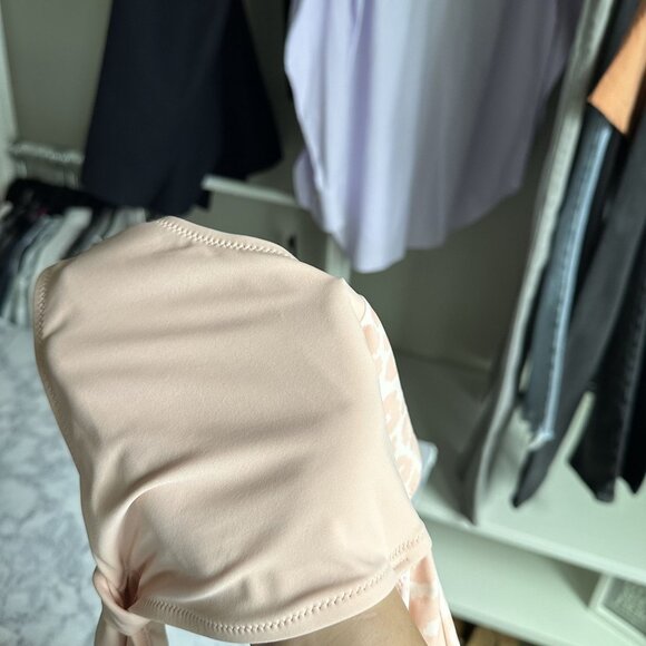 Something Navy One Piece Cutout Swimsuit Pink Cheetah - Picture 8 of 11